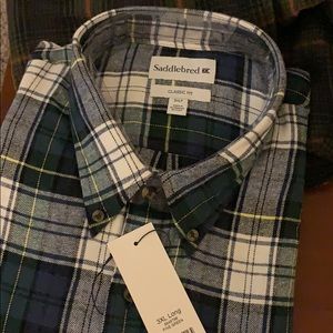 BNWT Flannel Shirt 3xl Tall